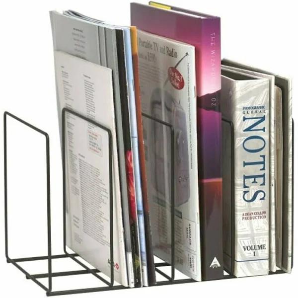 Marbig Wire Book / Magazine Rack Black