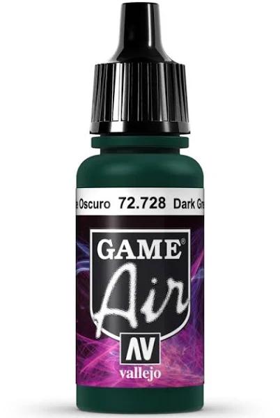 Vallejo Game Air 17 ml Acrylic Paint - Dark Green