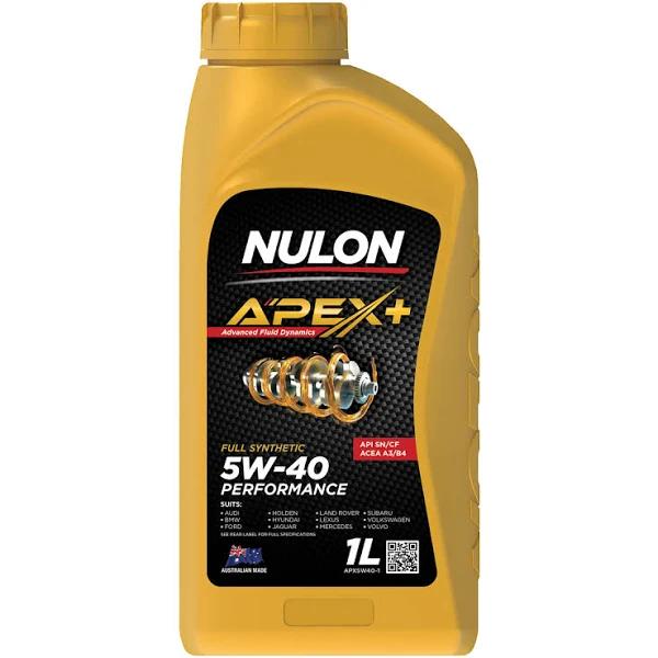 Nulon APEX+ 5W-40 Performance Engine Oil 1L - APX5W40-1