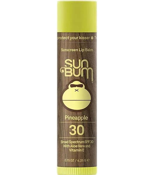 Sun Bum Original SPF 30 Pineapple Sunscreen Lip Balm, OS