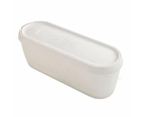 Tovolo Glide-A-Scoop Ice Cream Tub 1.4L Non Slip Base Dishwasher Safe White