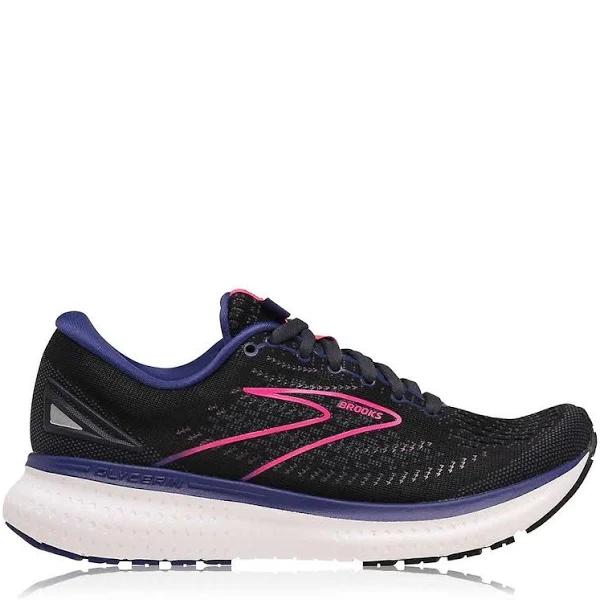 Brooks Glycerin 19 Running Shoes - Womens - BLACK/EBONY/PINK