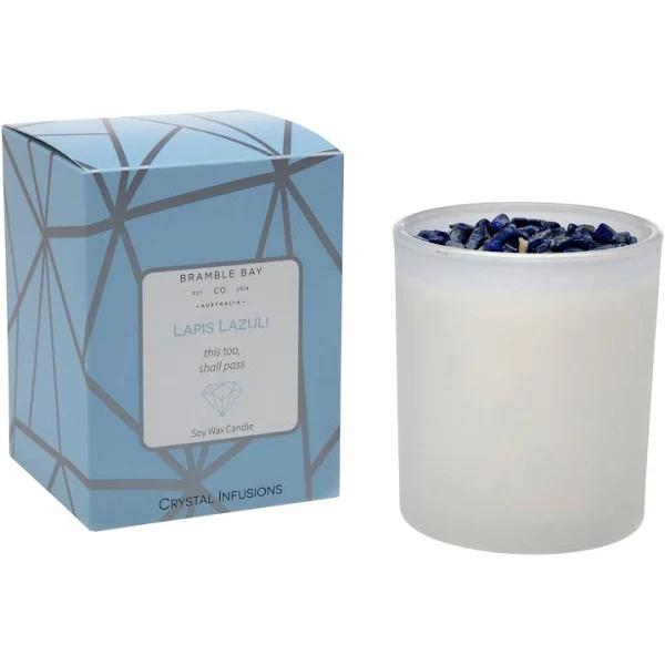 Bramble Bay Crystal Infusions Candle - Lapis Lazuli