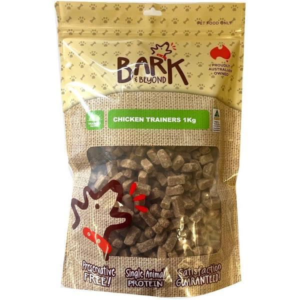 Bark & Beyond Chicken Trainers Grain Free Pet Dog Training Treats 1kg