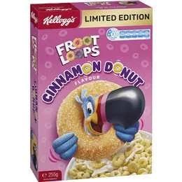 Kellogg's Froot Loops Cinnamon Donut Flavour 255g