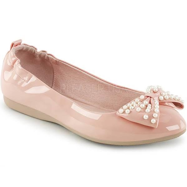 Pin Up Couture IVY-09 Baby Pink Patent Size 7