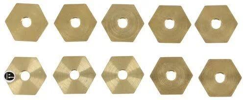 Rhino Rack Rola Brass Hex Nut M6X20.57X3.5 10 Pack N036-BP