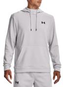 Under Armour Mens Armour Fleece Twist Hoodie Grey XL