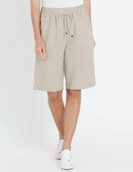 Noni B Linen Short Atmosphere 08