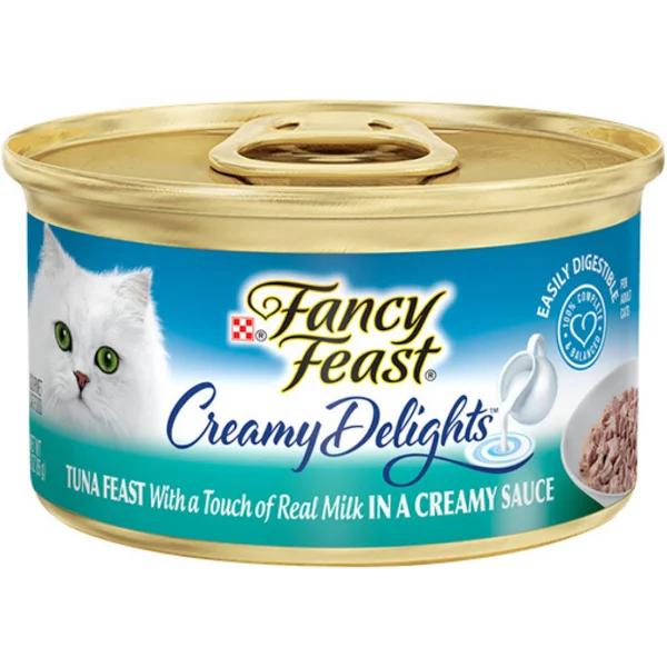 Fancy Feast Creamy Delights with Grilled Tuna Cat Food 85g