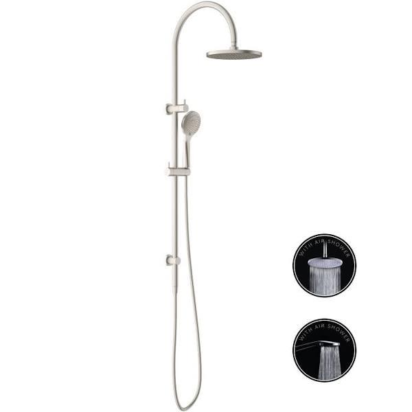 Nero Opal Shower Set with Air Shower Brushed Nickel NR251905bBN