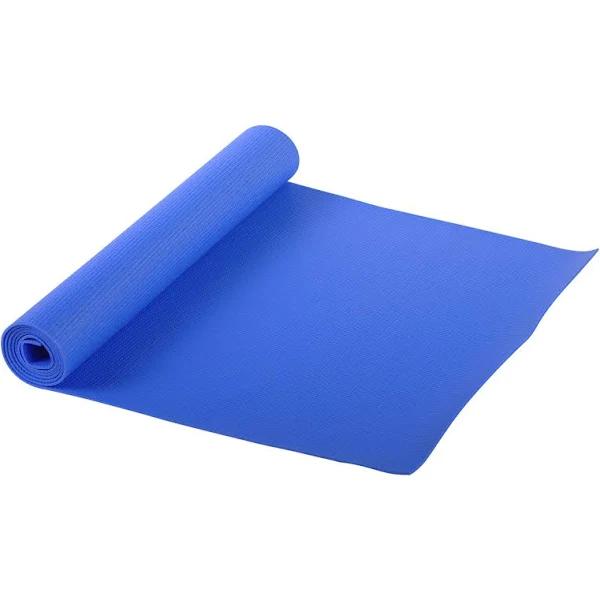 Sunny Health & Fitness Exercise Anti-slip Yoga Mat Durable Non-slip Compact Lightweight Cushioned Support for Standard or Hot Yoga, Pilates,