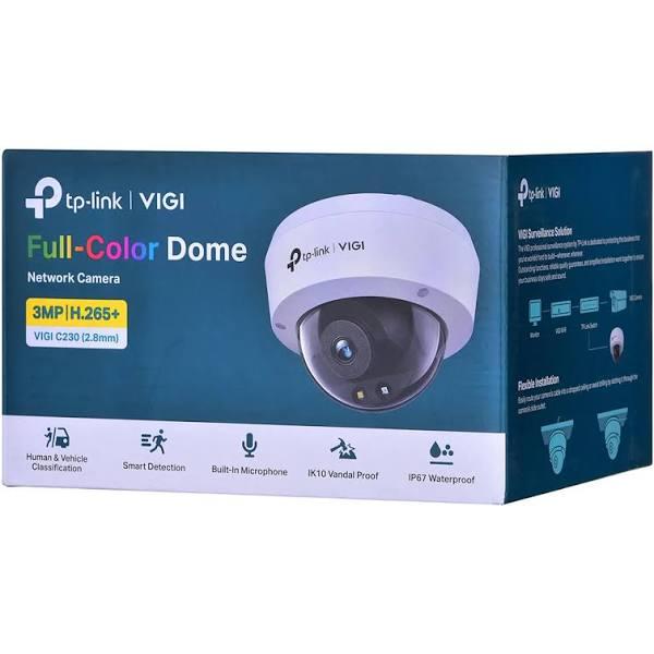 TP-Link VIGI 3MP Full-Color Dome Network Camera - VIGI C230(2.8mm)