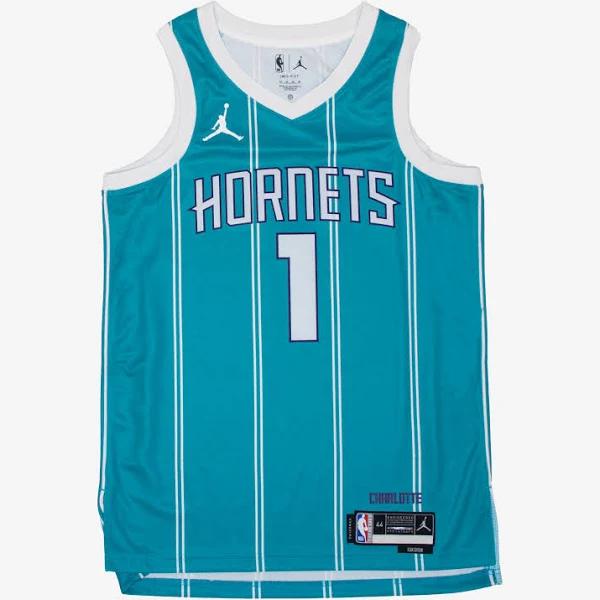 Nike LaMelo Ball Charlotte Hornets Icon Edition Swingman Jersey - Teal XL