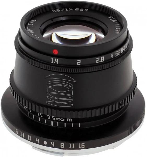 TTArtisan 35mm f/1.4 Lens For Leica L (Black)