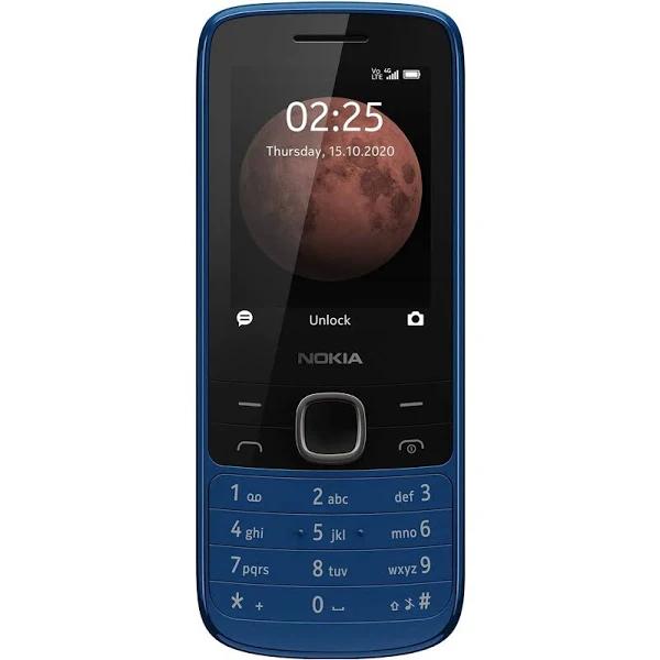 Nokia 225 4G TA-1282 GSM Unlocked Phone - Classic Blue