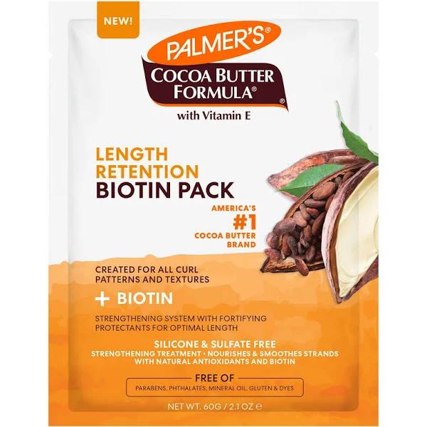 Palmer's Cocoa Butter & Biotin Length Retention Biotin Pack 2.1 Ounce