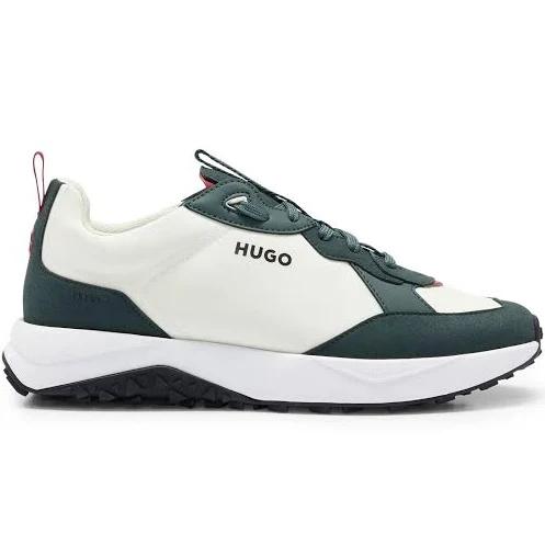 Hugo Kane Sneaker in 113 Open White, Size 41 EU