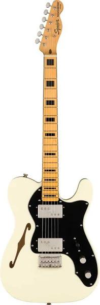 Squier Classic Vibe '70s Telecaster Thinline Guitar | Olympic White