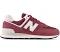 New Balance 574 Bordeaux White