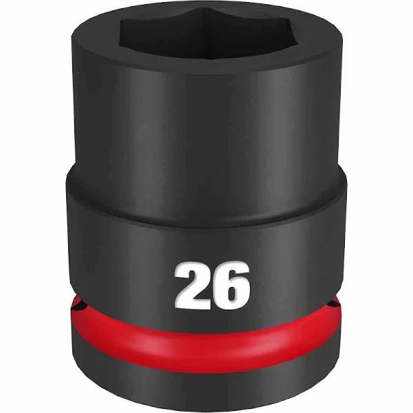 Milwaukee Shockwave 3/4" Drive 26mm Standard 6 Point Impact Socket 49666364 by Autoelec