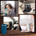 Travel Coffee Mug Spill Proof 12 oz (380ml), Insulated Coffee Mug with Leakproof Lid, Stainless Steel Vacuum Insulated Tumbler Thermal Coffee Cup