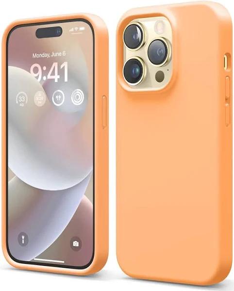 elago Liquid Silicone Case Compatible With iPhone 14 Pro Case (6.1"), Premium Silicone, Full Body Protection - 4 Layer Shockproof Phone Cover,