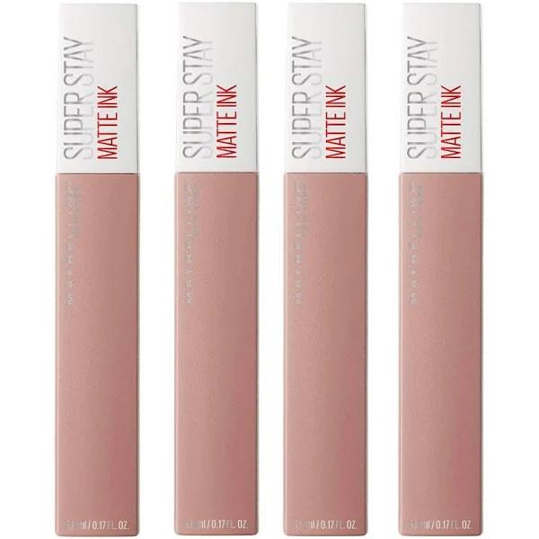 4x Maybelline Superstay Matte Ink Liquid Lipstick - 05 Loyalist Nude