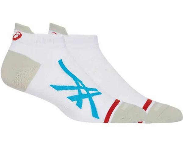 ASICS Light Single Tab Sock - Brilliant White/Island Blue S