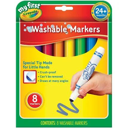 Crayola 8 My First Washable Markers