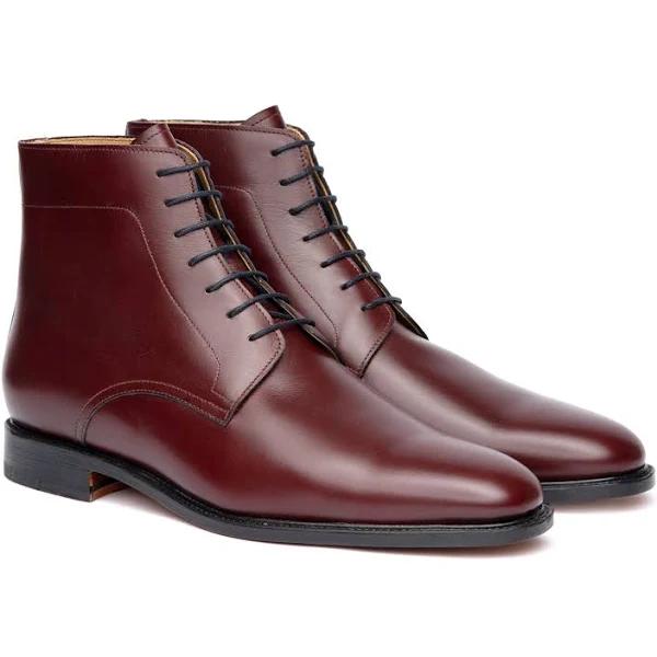 Mens Dress Boots | Sparrods & Co Burgundy / EU 44