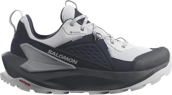 Salomon Elixir GTX Womens Hiking Shoes - Carbon/Pearl Blue/Flint Stone - US10