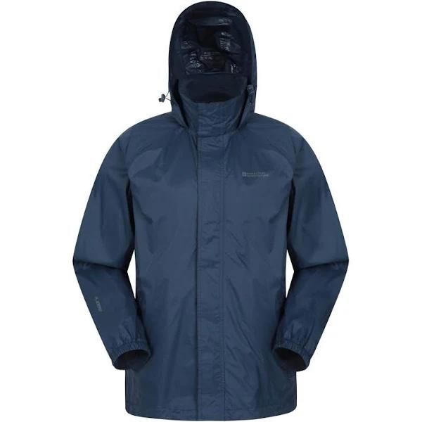 Mountain Warehouse Mens Pakka II Waterproof Jacket Navy XXL