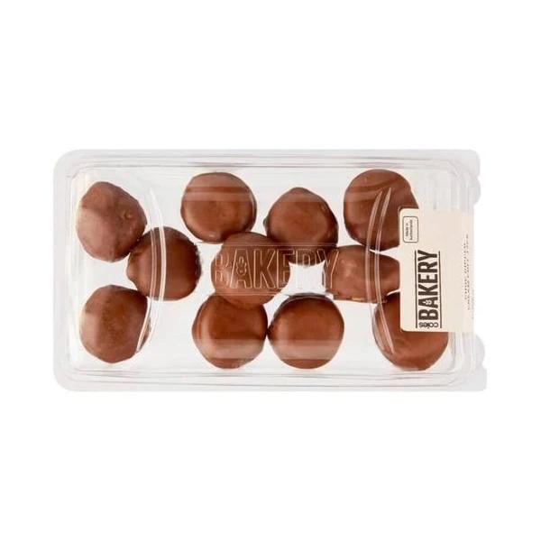 Coles Bakery Chocolate Cream Filled Profiteroles 12 Pack