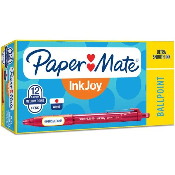 Papermate Inkjoy 300RT Red Box 12