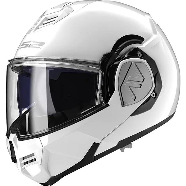 LS2 FF906 Advant Solid Modular Helmet White 3XL