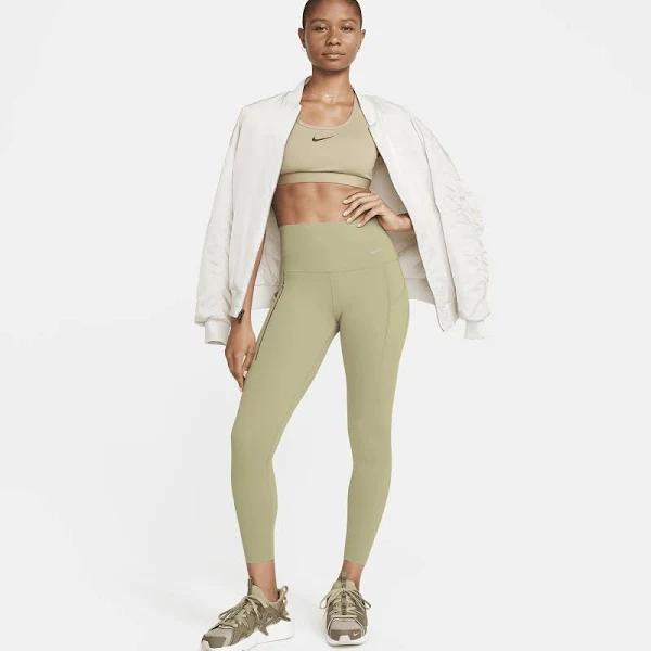 Nike Womens Universa High-Waisted 7/8 Tights Green XL