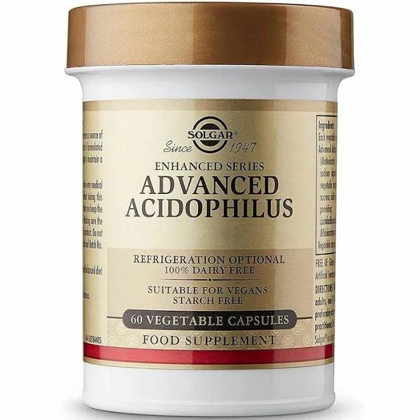 Solgar Acidophilus Advanced 100 Capsules