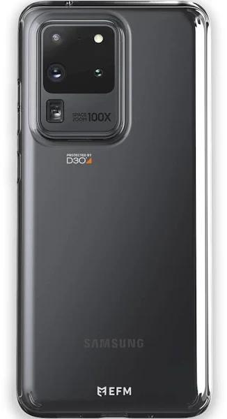 EFM Alaska Case Armour With D3O Crystalex For Samsung Galaxy S20 Ultra - Clear