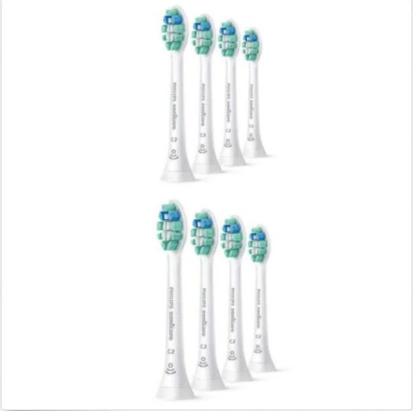 8pc Philips C2 Optimal Plaque Defence Replacement Electric Toothbrush Heads