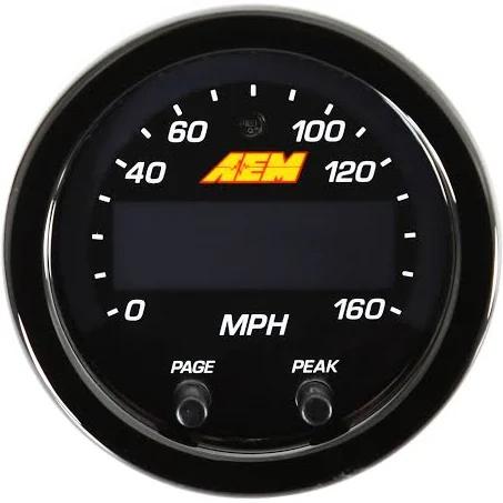 AEM X-Series GPS Speedometer Gauge