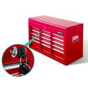 Giantz 9 Drawer Mechanic Tool Box Storage - Red