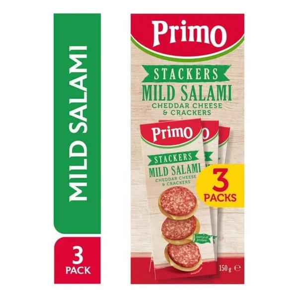 Primo Stackers Salami 3 Pack 150g