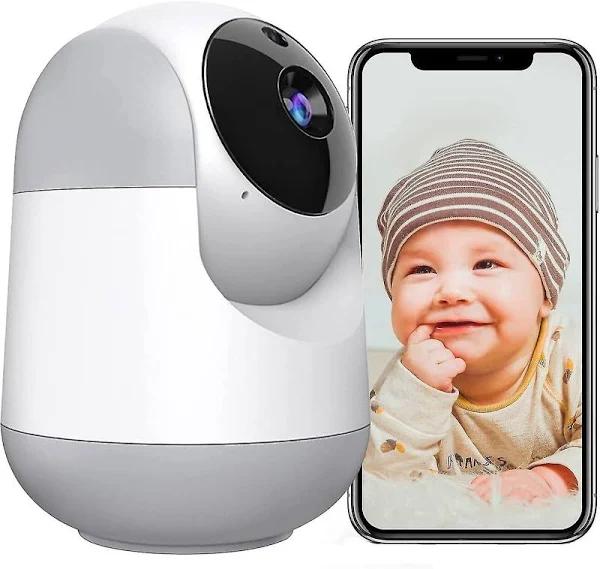 Indoor Pan/Tilt Smart Security Camera, 3MP HD Camera