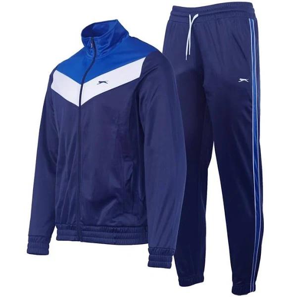 Slazenger Men's Performance Tracksuit, Size XL, Blue