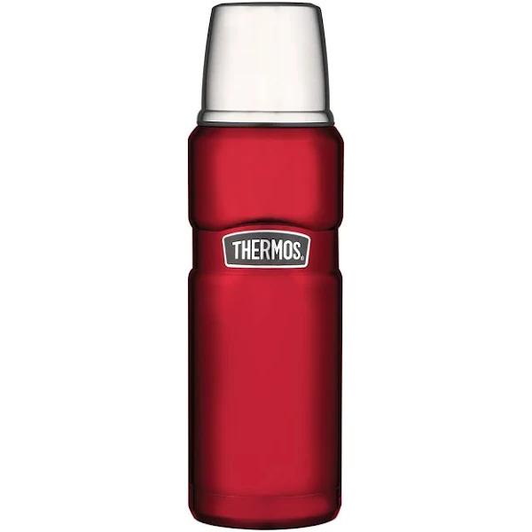 Thermos Stainless King Vacuum Insulated 470ml Flask Red