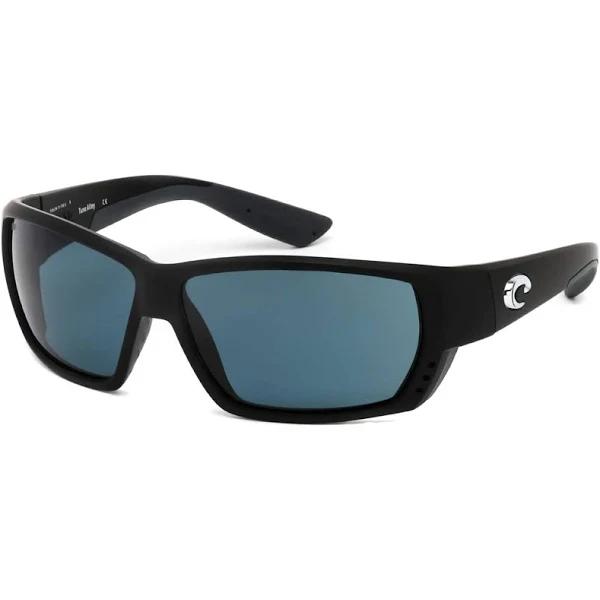 Costa Del Mar Tuna Alley Sunglasses Matte Black / Gray 580P