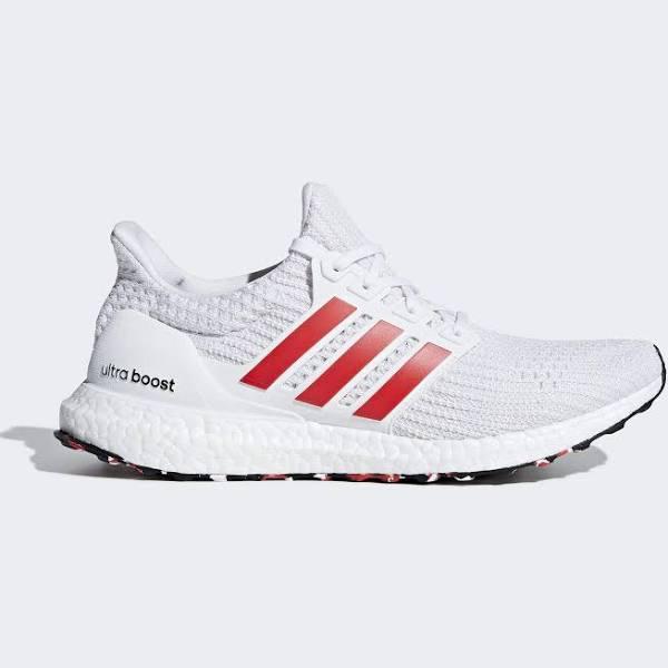 Adidas Ultraboost 4.0 'Red Stripes' Mens Sneakers - Size 10.0