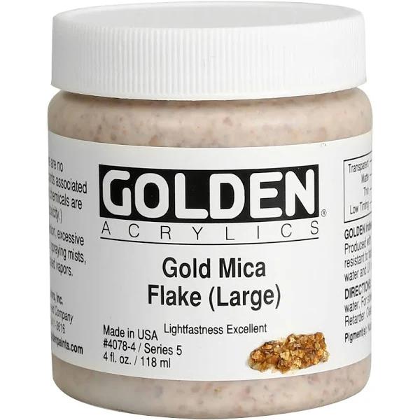 Golden HB Gold Mica Flake Large 118ml