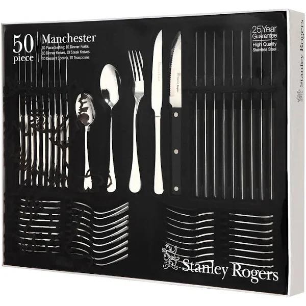 Stanley Rogers Manchester 50 Piece Cutlery Set